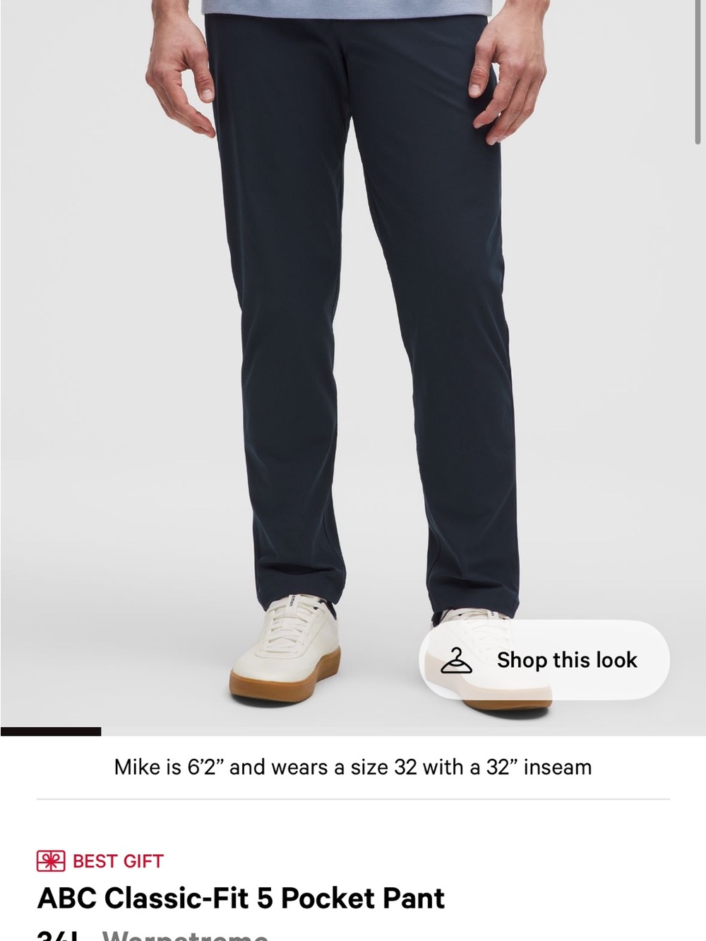 lululemon athletica Men’s ABC Classic Pant